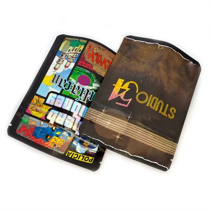 3.5G Runtz 420 Packing Bags Holographic Laser Food Grade Candy Packaging Bag