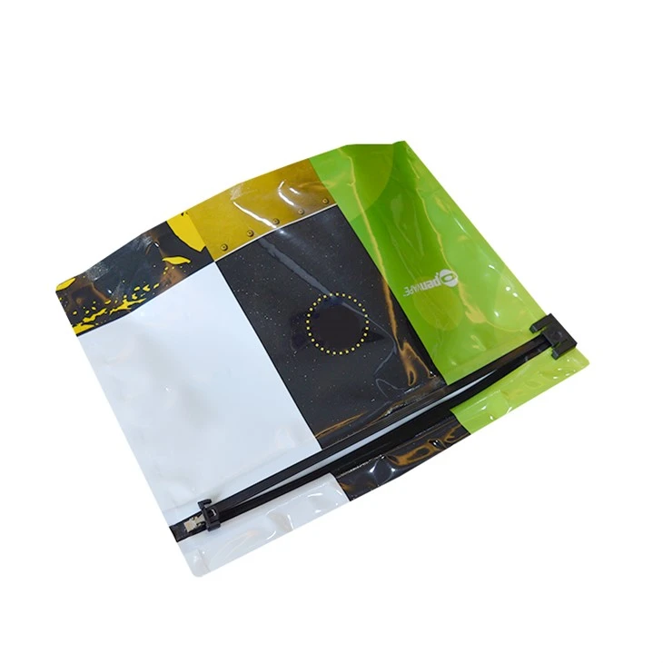 Odorless Plastic Child Proof Zipper Bags For Packaging Weeds Marijuana